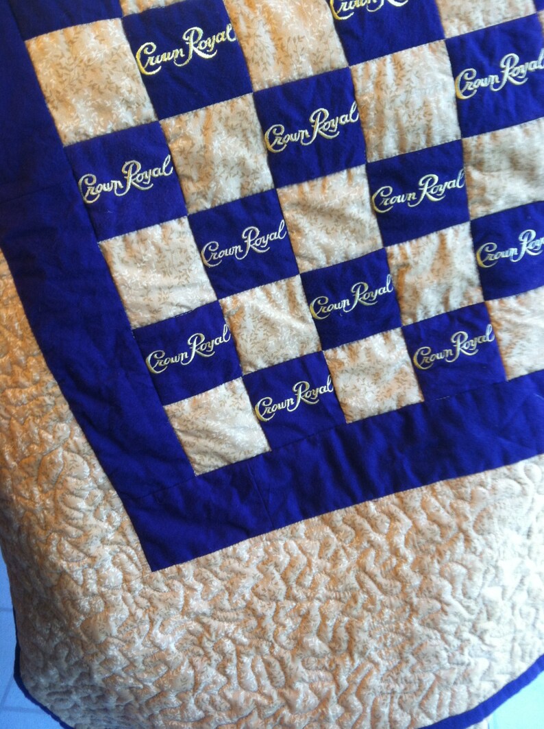 Crown Royal Quilt Etsy