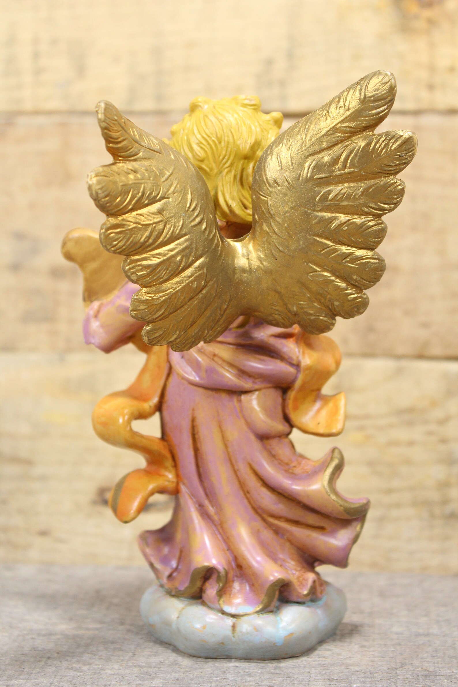 Angel With Harp Made In Italy Fontanini Depos Style Angel Etsy