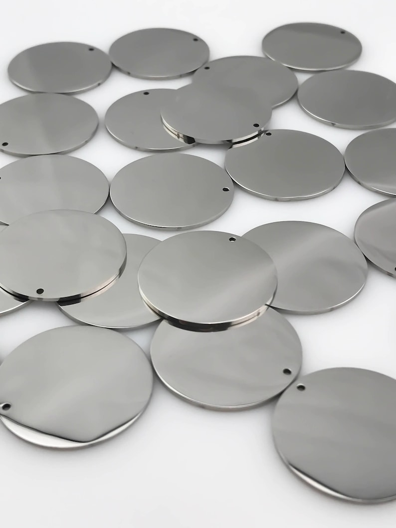 Stainless Steel Blanks Package of 10 High Quality USA Etsy