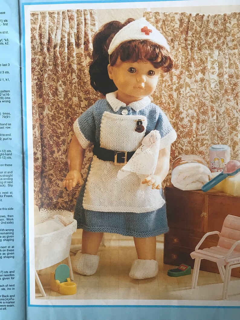 Vintage Wendy Dolls' Clothes Knitting Booklet Dolly Etsy