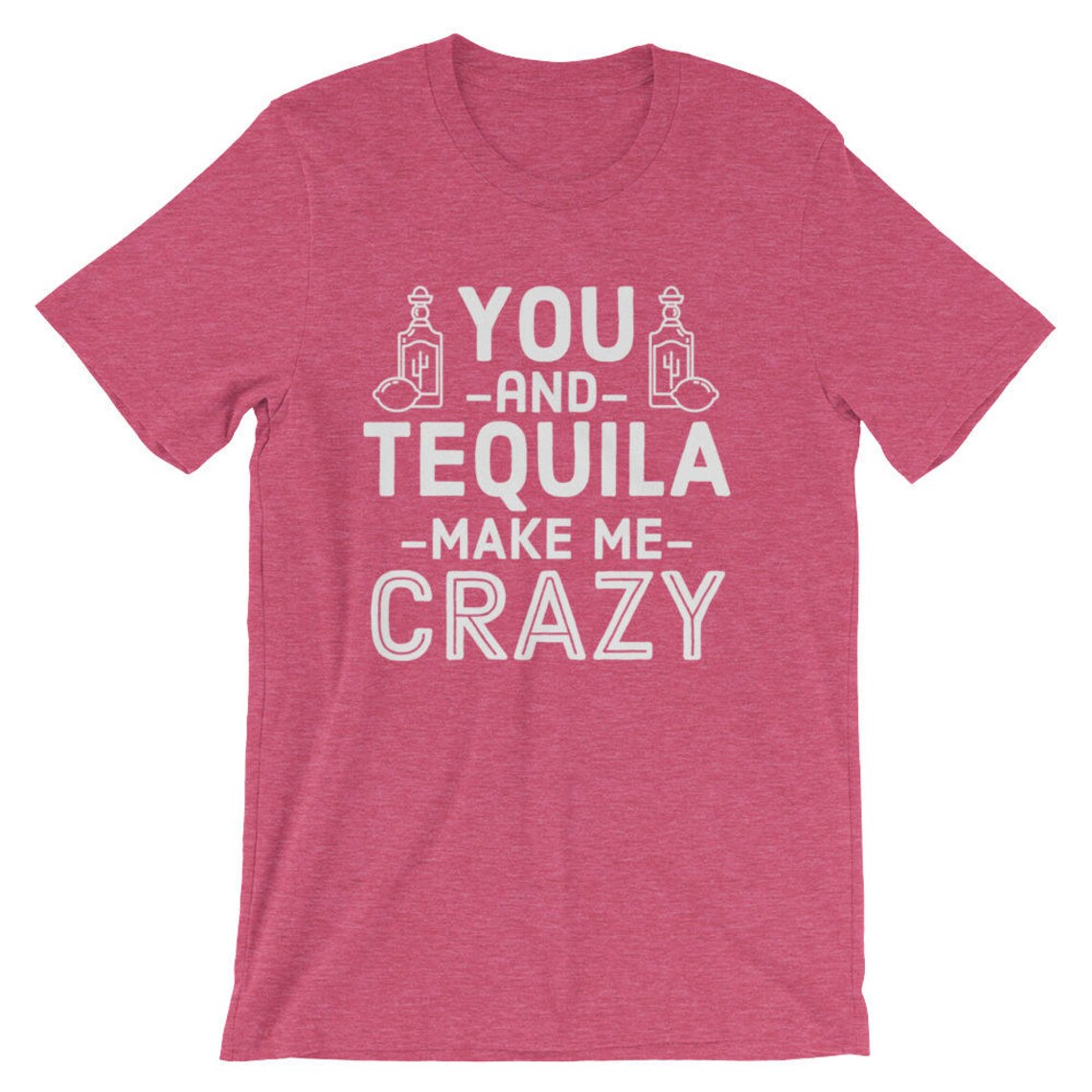 Gourde Rigolote 600ml - Beware Crazy Tequila Lady - Bouteille Sport Humour