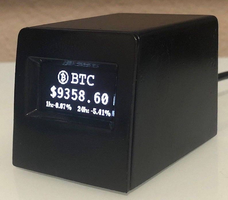 Crypto Coin Ticker Wifi Display | Etsy