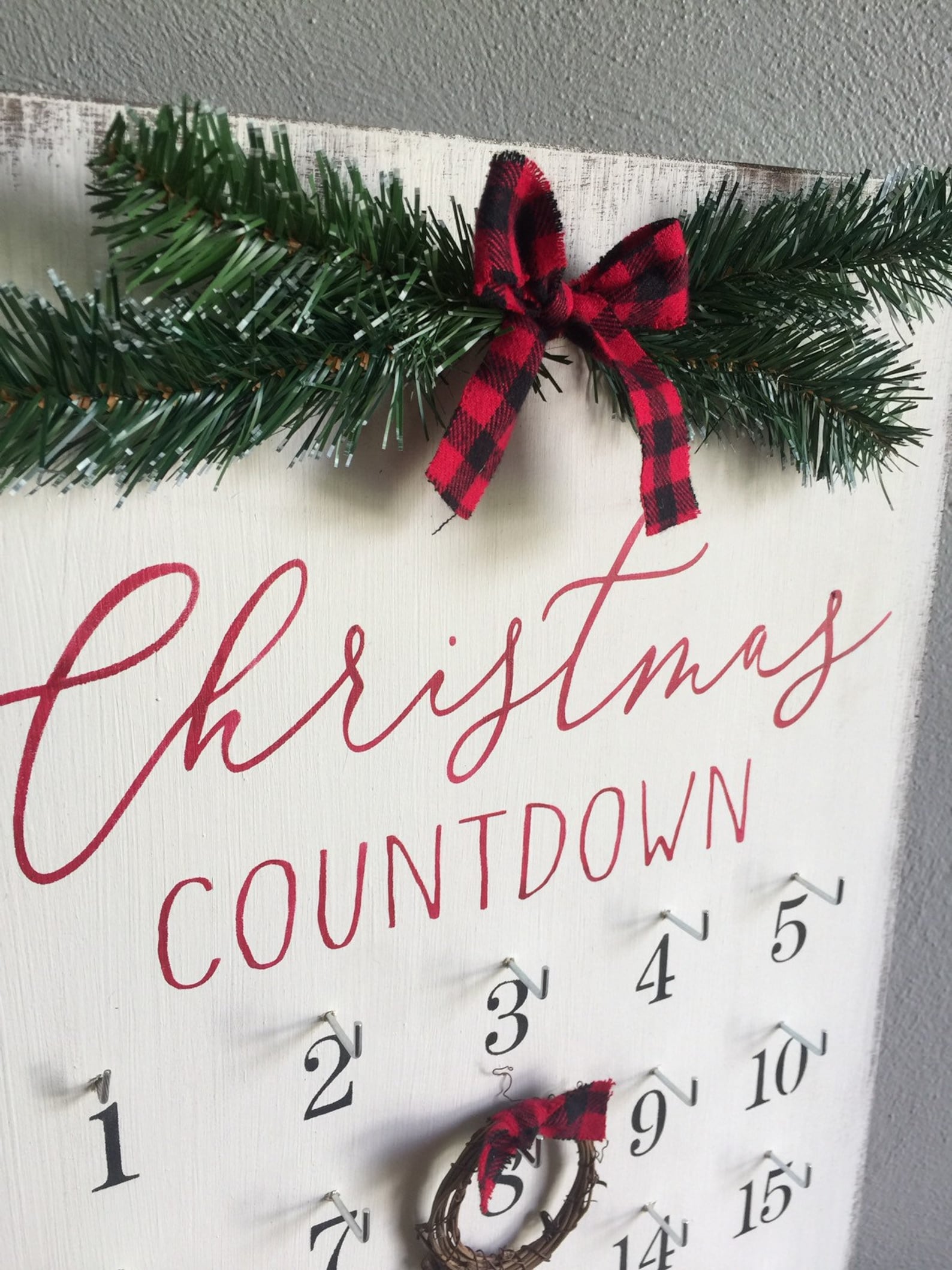 Christmas Countdown Decoration 