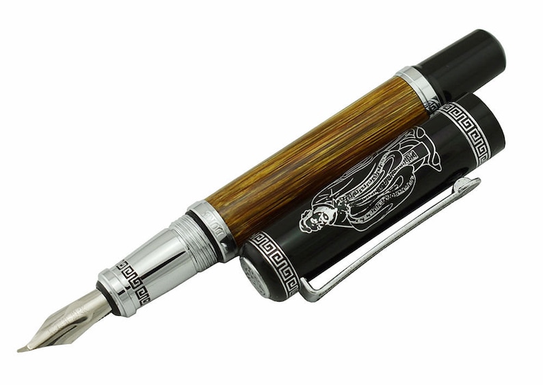 Vintage fountain pen Duke 551 Confucius Fude Nib Fountain Etsy