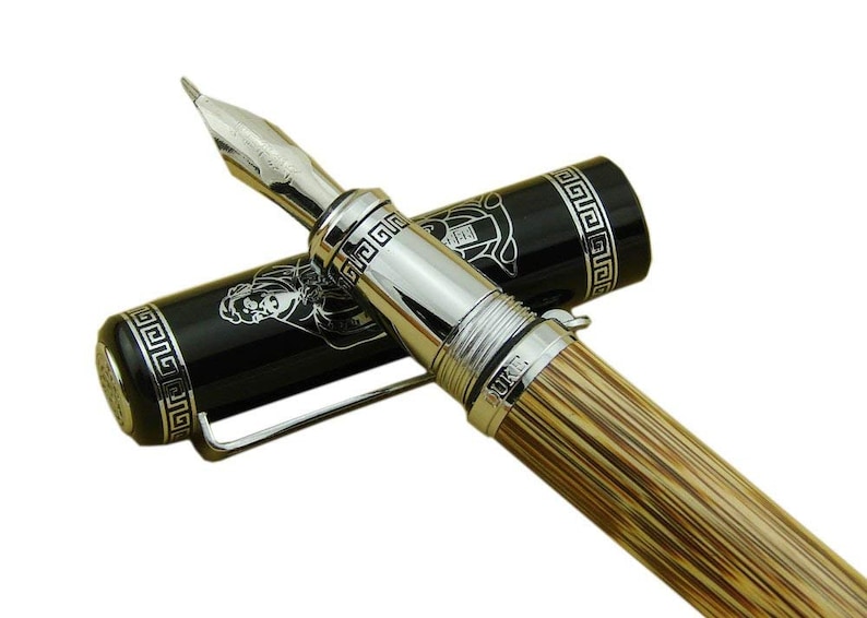 Vintage fountain pen Duke 551 Confucius Fude Nib Fountain Etsy