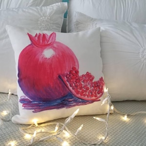 pomegranate pillow