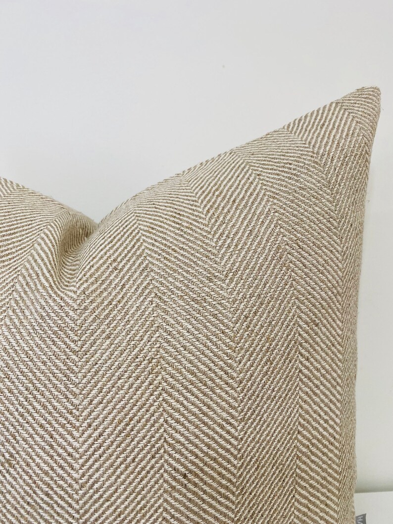 Jumper Pillow Tan Pillow Cover Taupe Pillow Cover Basket Etsy