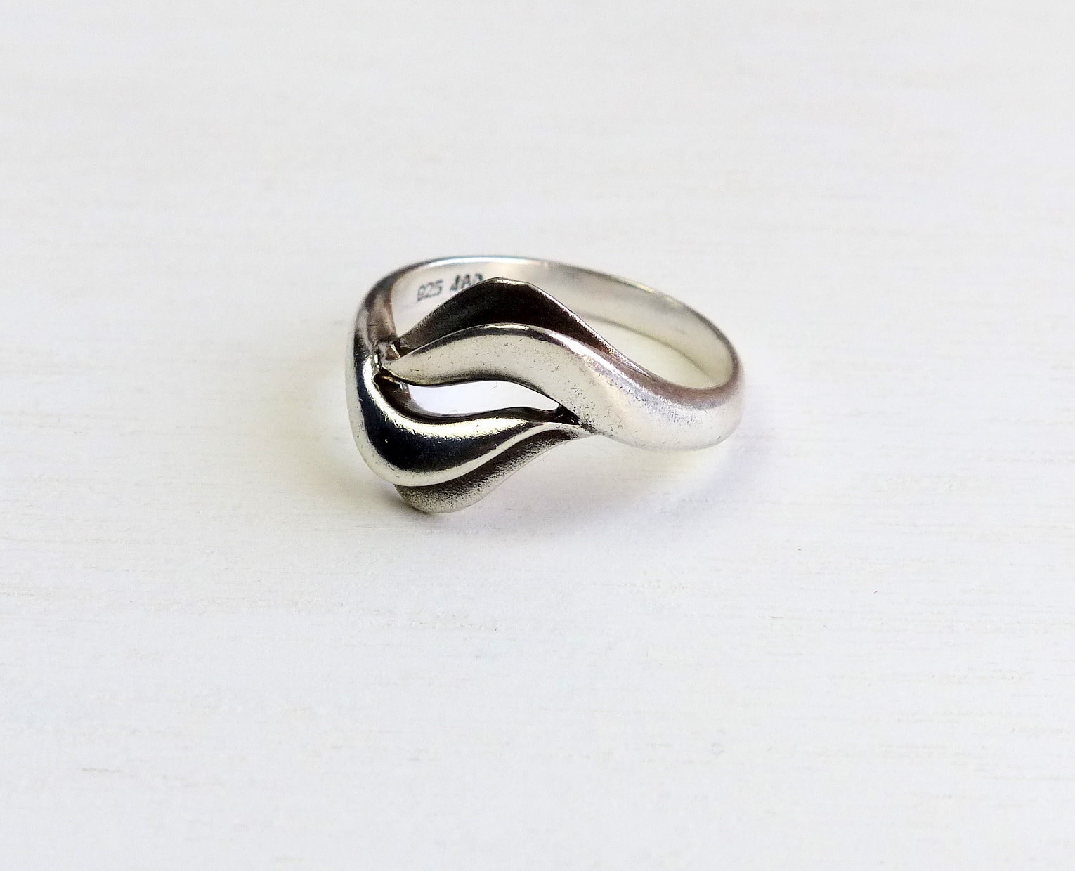 Danish Jens Aagaard JAa 925 Sterling silver Modernist ring | Etsy
