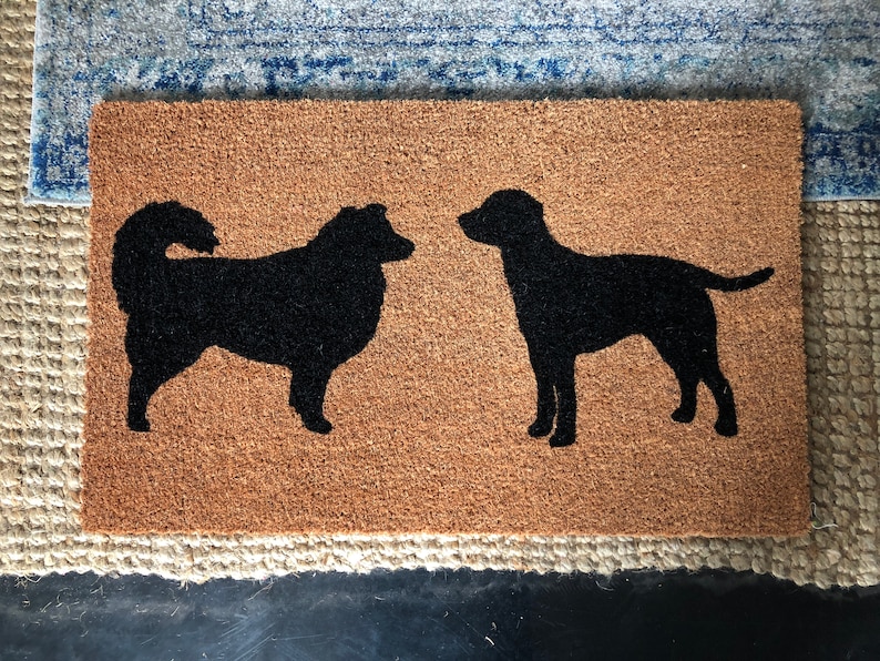 Dog Doormat / Cat Doormat / Animal Mat / Custom Etsy