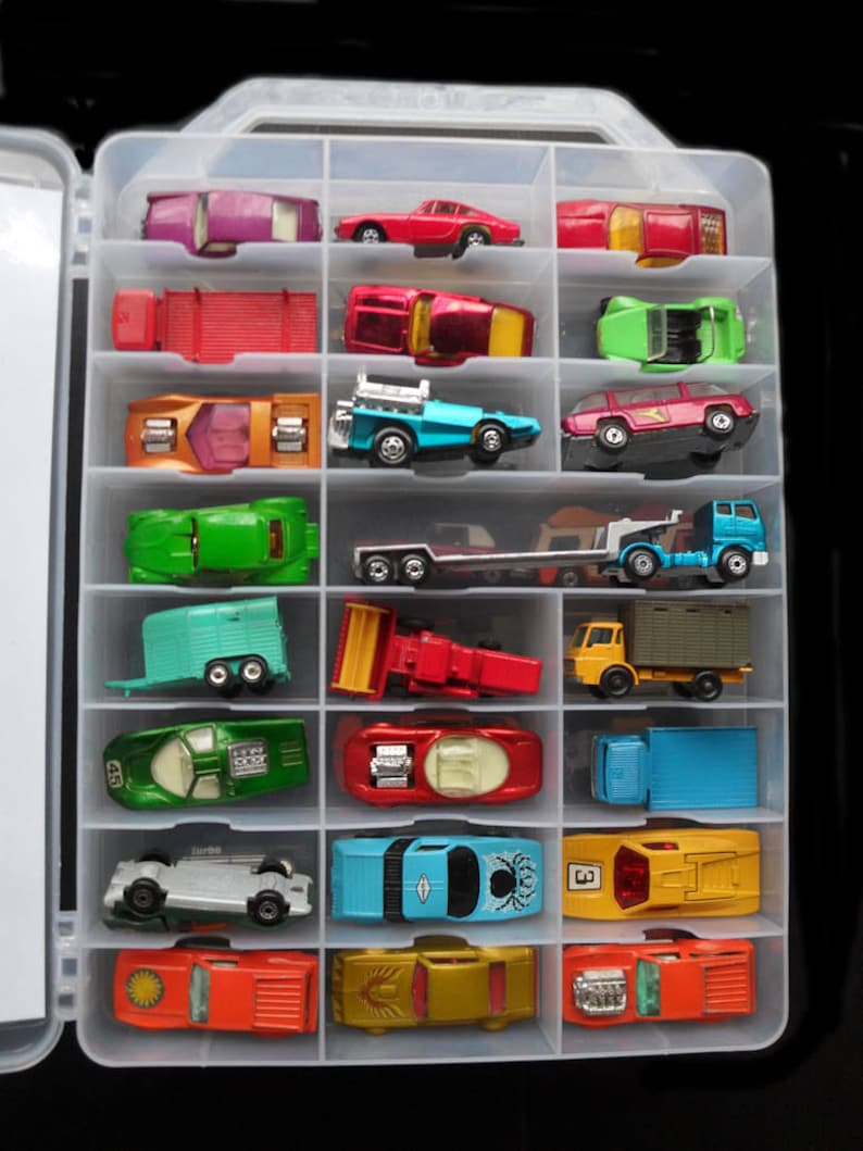 48 Diecast Car Storage Case Etsy