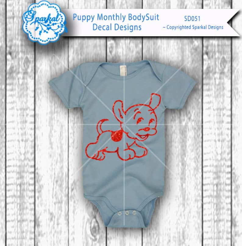 Download BABY T-Shirt SVG Htv Designs Puppy Clipart Monthly ...