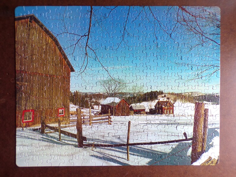 Guild Jigsaw Puzzle Wakefield Quebec Canada Etsy