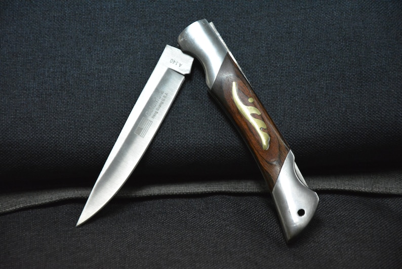 Folding Knife Columbia Pocket Knife Camping Etsy