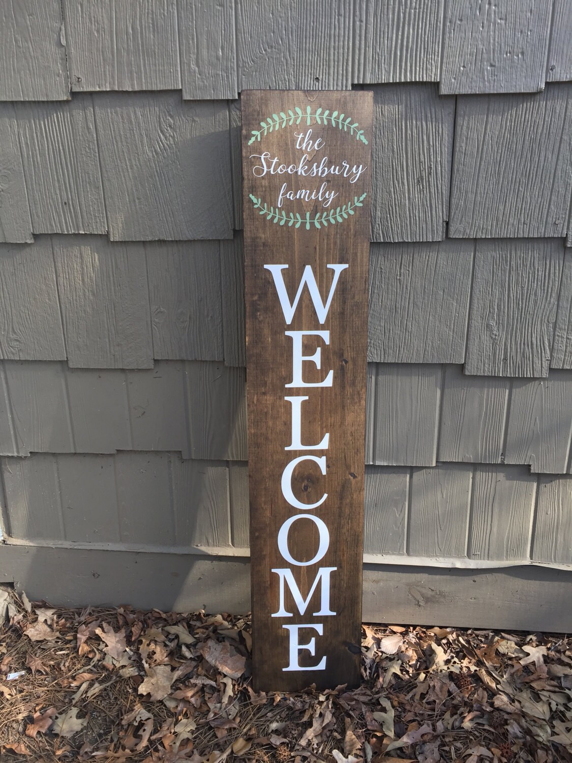 LARGE Welcome welcome sign personalize your sign welcome | Etsy