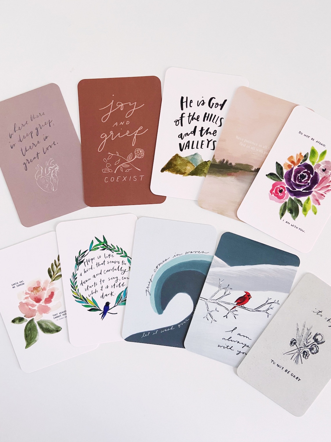 Grief Encouragement Cards 12 Pack image 0