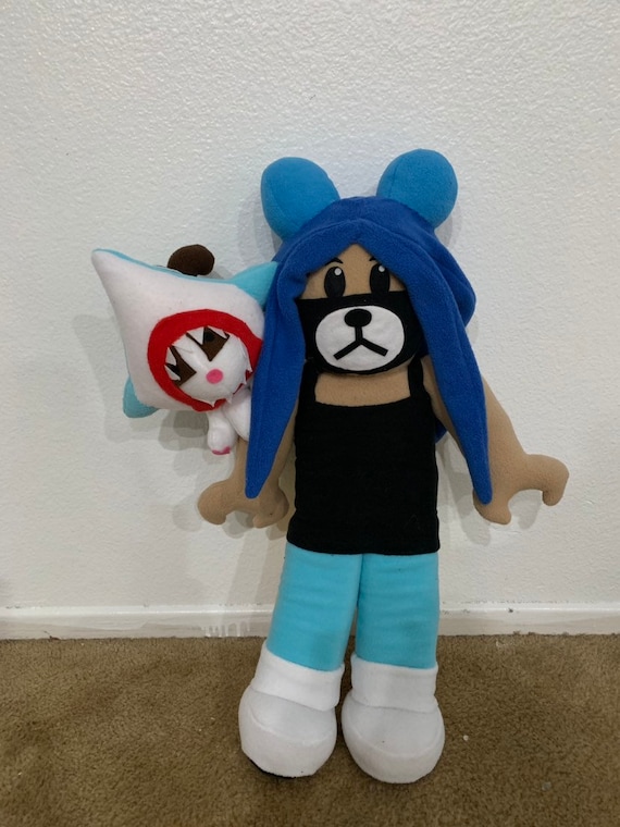 Roblox Plush Make Your Own Robloxian Character Smaller Size Etsy - roblox plushies noob