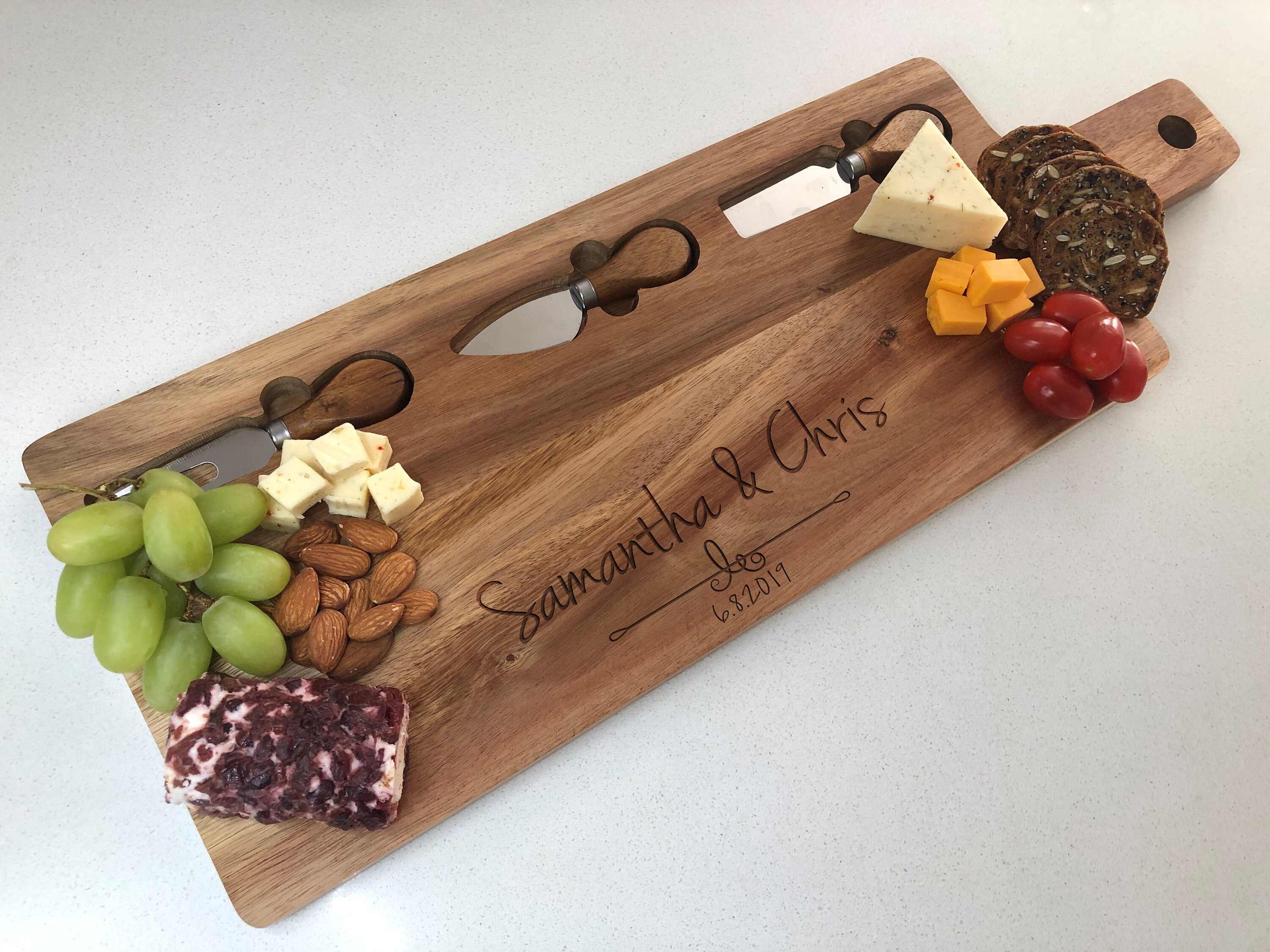 Personalized Cheese Board Cheese board with tools Etsy