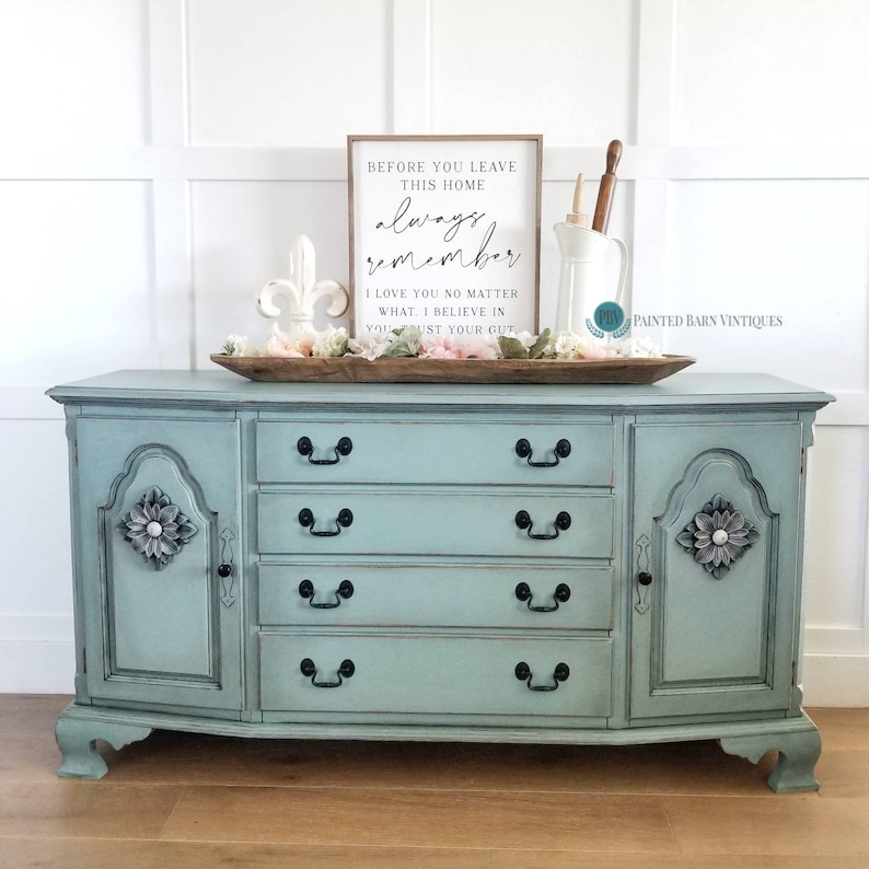 Vintage Duck Egg Dixie Belle Chalk Mineral Paint Etsy