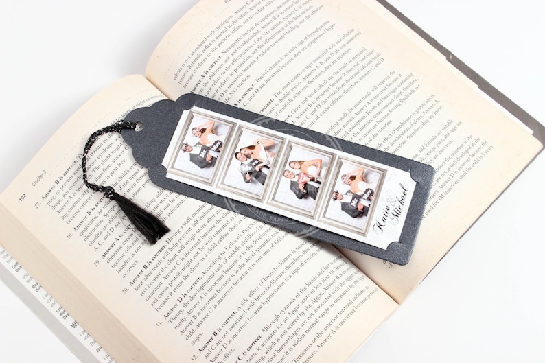 Photo Booth Photo Strip Holder Frame 2x6 Strip Holder Bookmark Etsy
