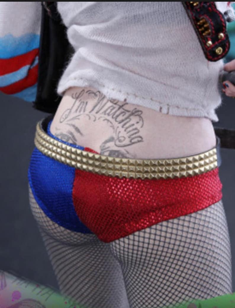Harley Quinn Temporary Tattoos Suicide Squad Costume Cosplay | Etsy