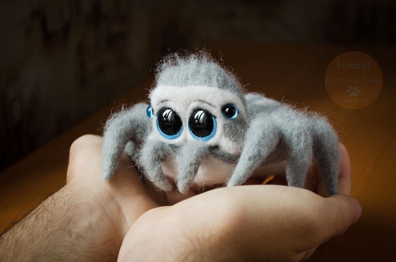 stuffed jumping spider