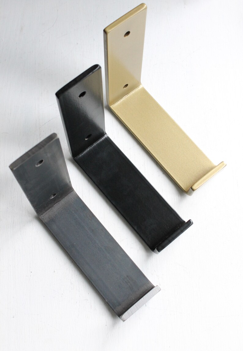 Metal Shelf Brackets Heavy Duty J Bracket for Floating Shelf Etsy