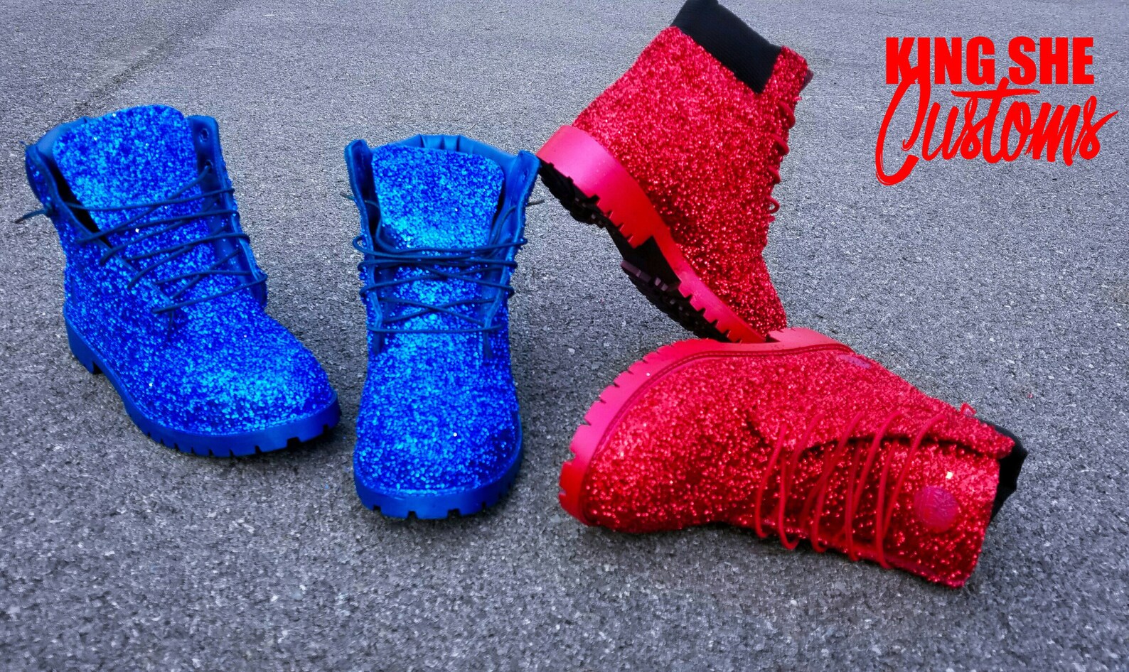Sparkly/ Glitter Timberland Boots Etsy