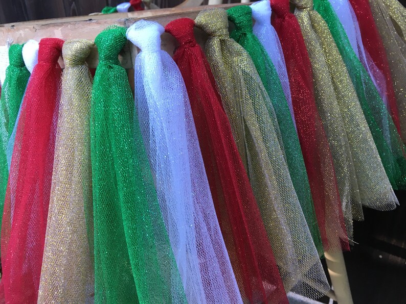 High Chair Banner,1st Birthday,Tulle Banner,First Birthday,Christmas Birthday,Christmas,Christmas Banner,Tulle,Garland,Photo Prop,Holiday