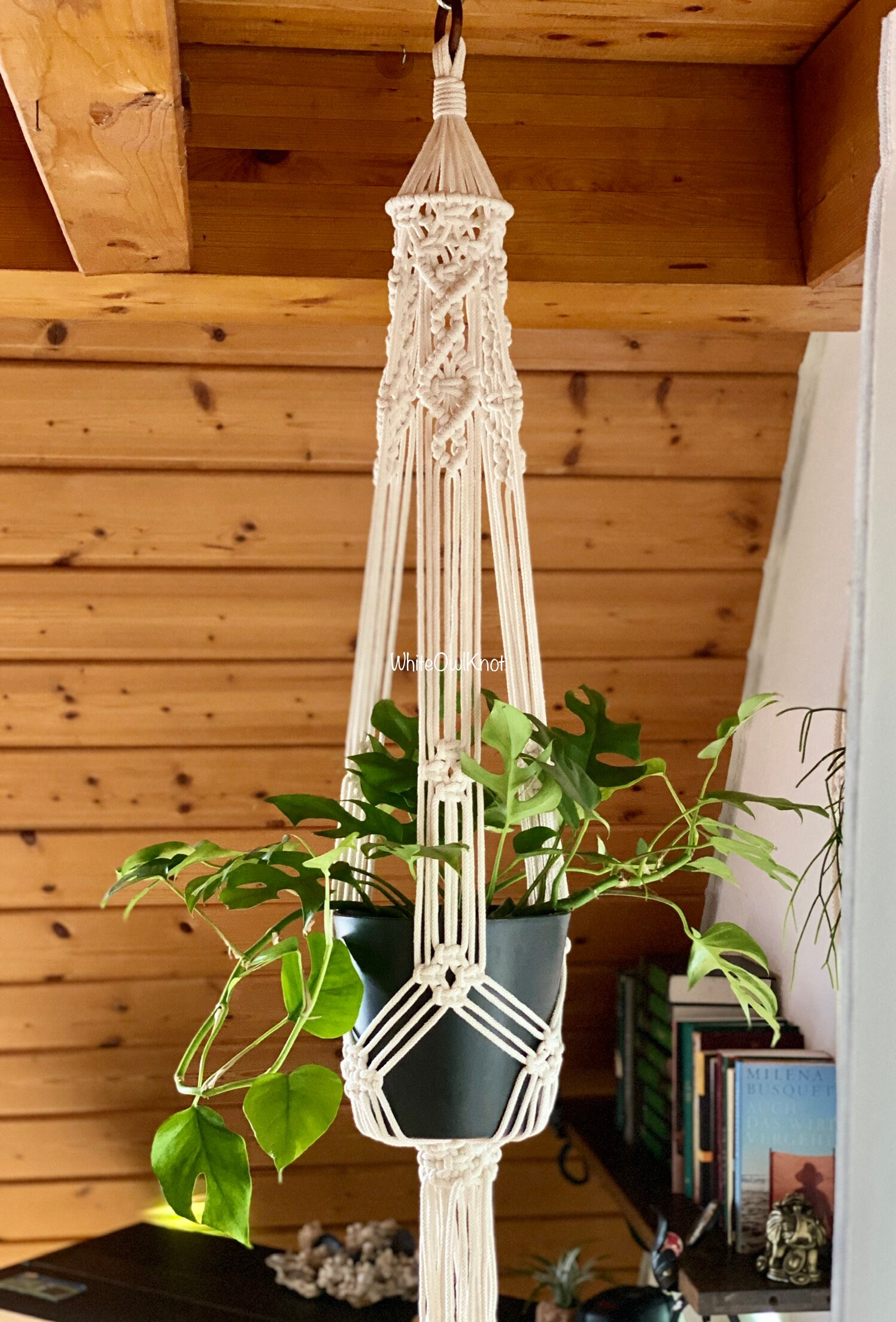 DIY Macrame Plant Hanger PDF Pattern Macram Pattern Etsy