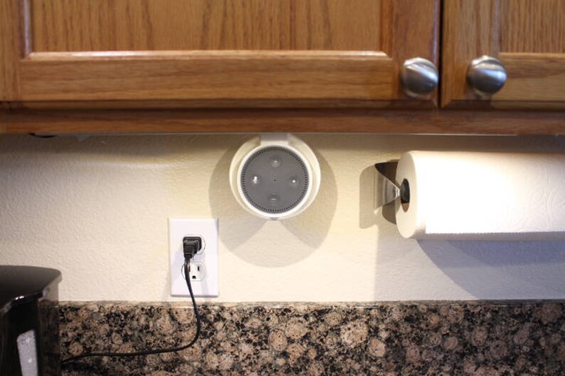 Amazon Echo Dot V2 Under Mount Amazon Echo Dot Mount Etsy