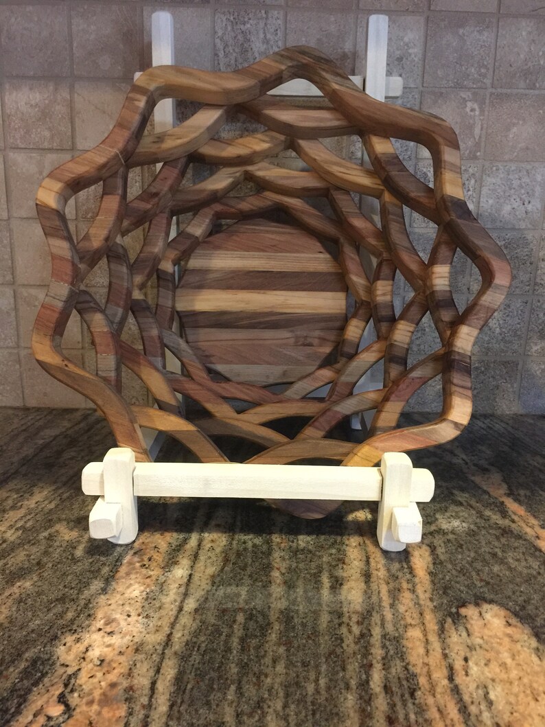 Handmade Bread bowl Fruit bowl USA #17 Poplar Wood