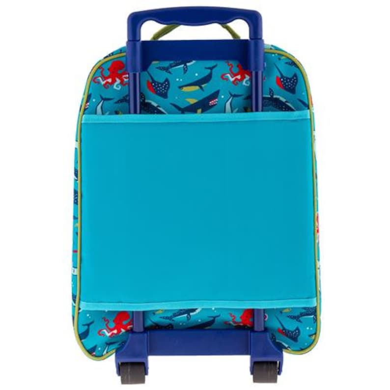 Stephen Joseph Boys Shark Suitcase Children/'s Rolling Luggage Personalized Rolling Luggage for Boys Toddler Travel Bag