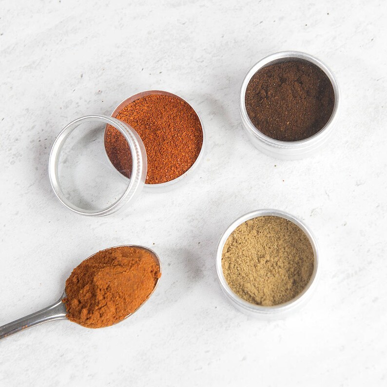 Make Your Own Barbecue Rub Kit Gift For Him Spice Rack Etsy