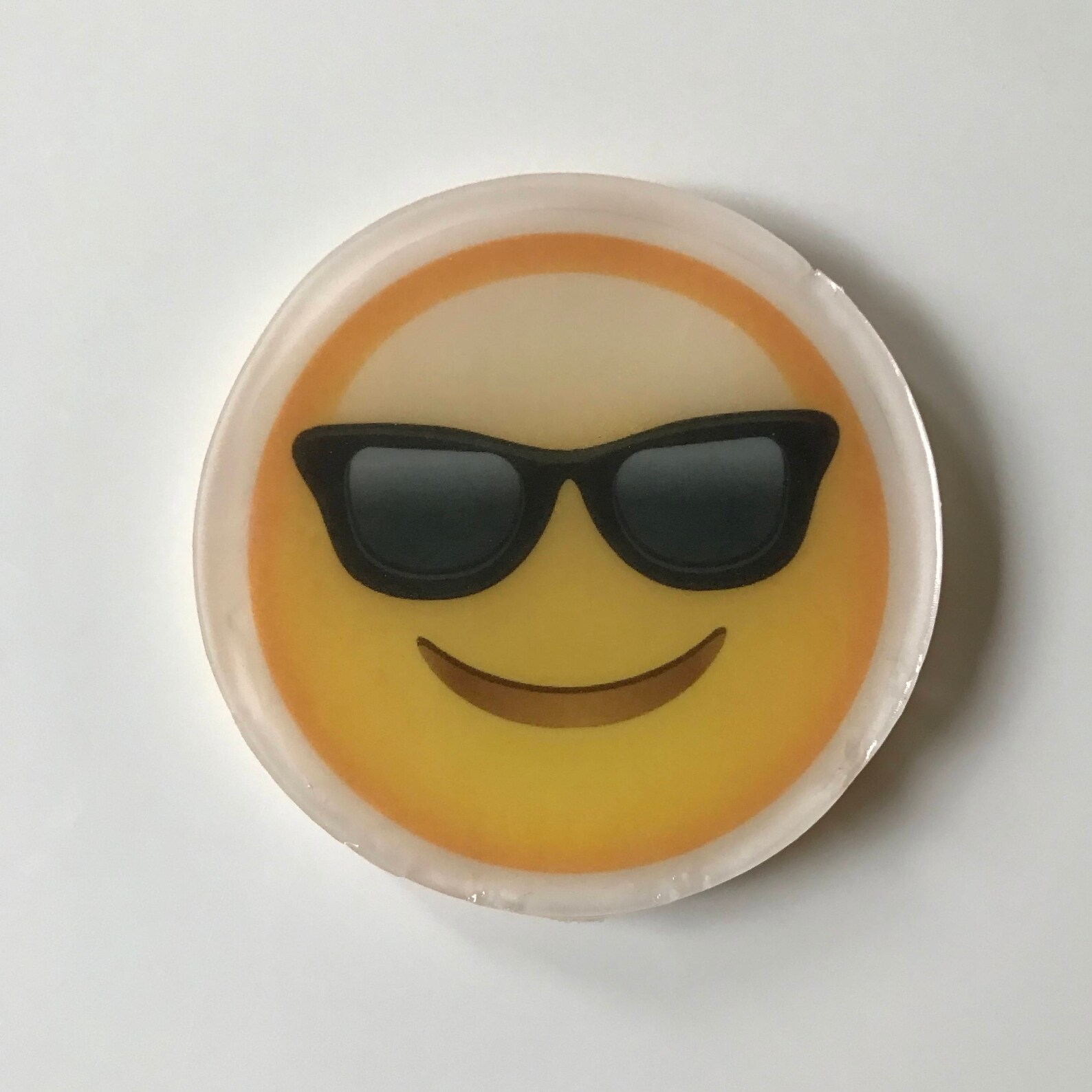 Emoji Soap Bar Large Emojis happy excited smile love kiss face Etsy