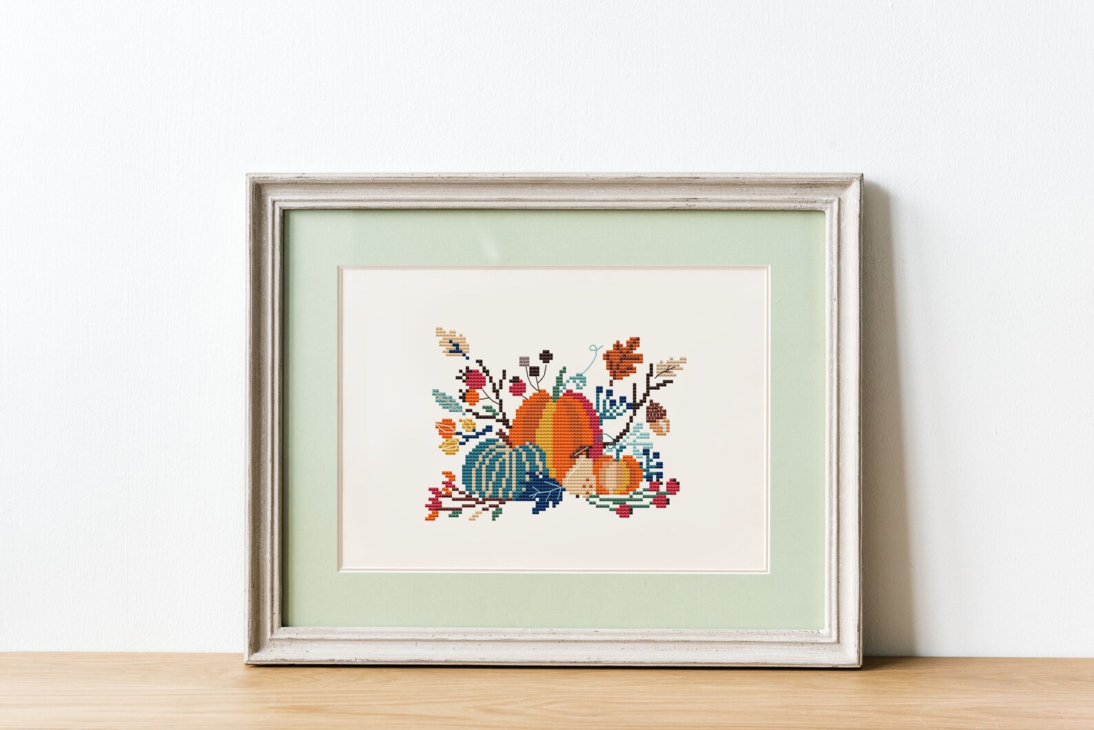 Thanksgiving Day cross stitch pattern PDF harvest pumpkin Etsy 7 thanksgiving themed cross stitch patterns