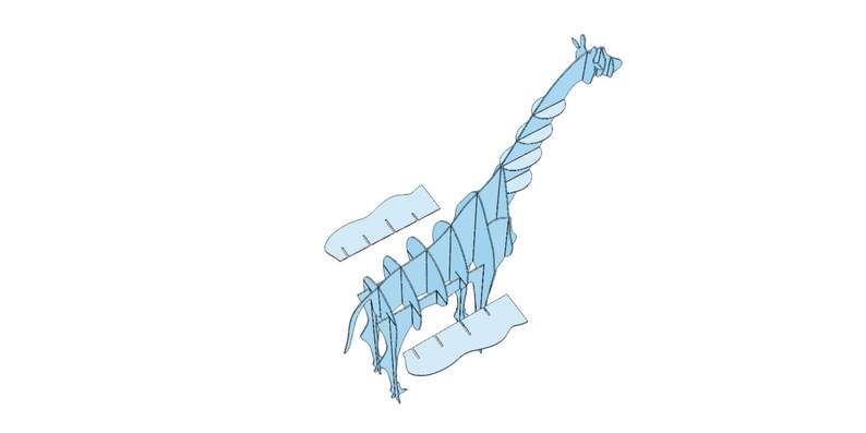 giraffe book shelf cnc plans cutting file book shelf svg