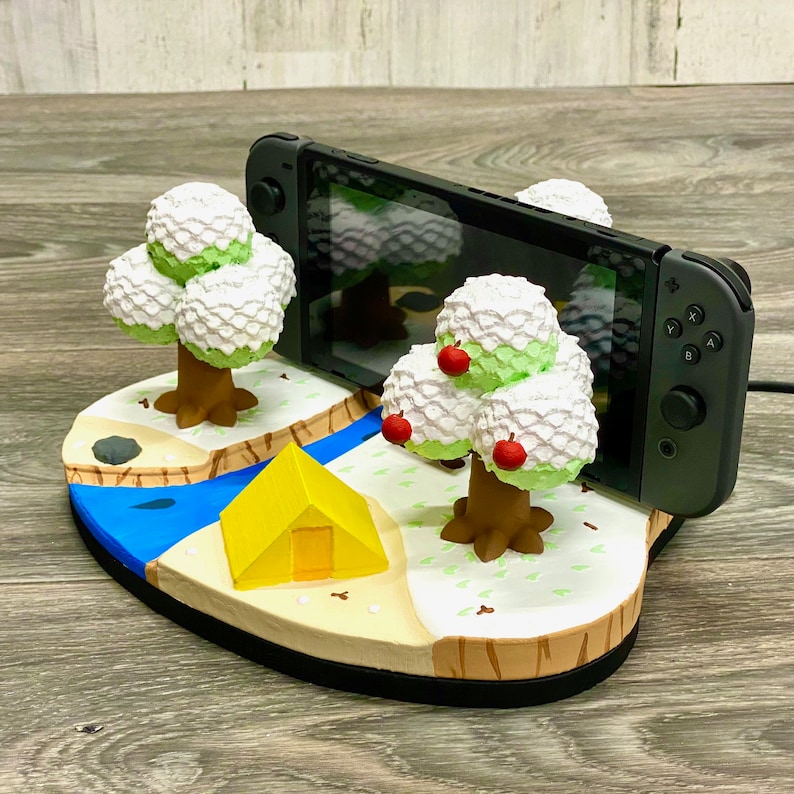 Animal Crossing Island Nintendo Switch Dock 3D Print New | Etsy