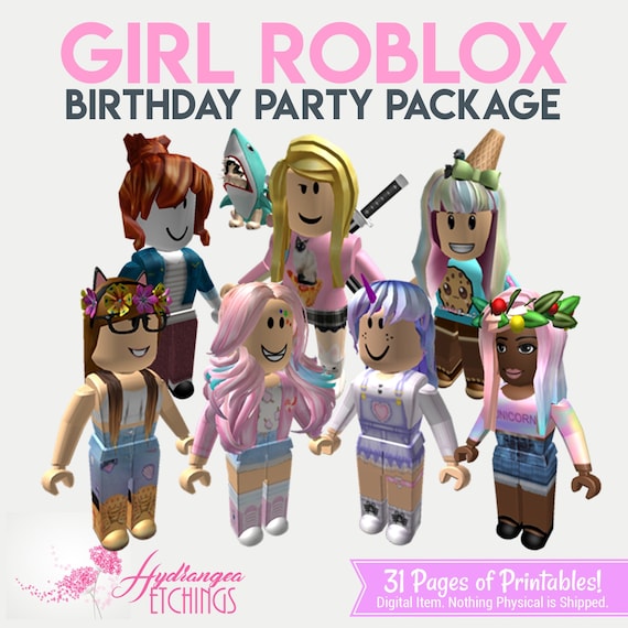 roblox birthday decorations for girls