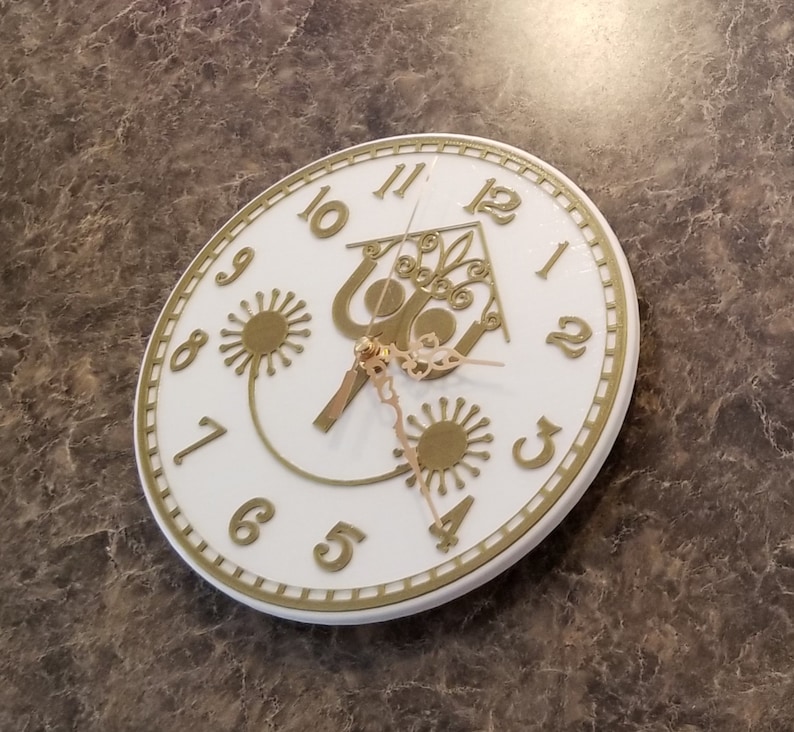 It's a Small World Inspired Wall Clock Disney Prop Etsy