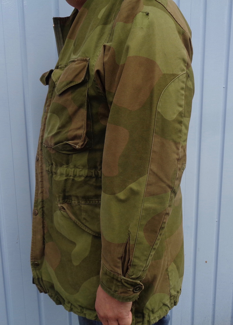 Norwegian M75 Vintage Army Surplus Military Camouflage Jacket. Etsy