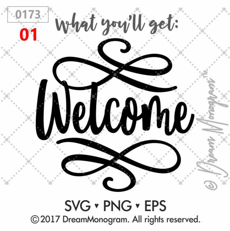 Welcome Svg Welcome Svg File Welcome Cut File Front Door Etsy