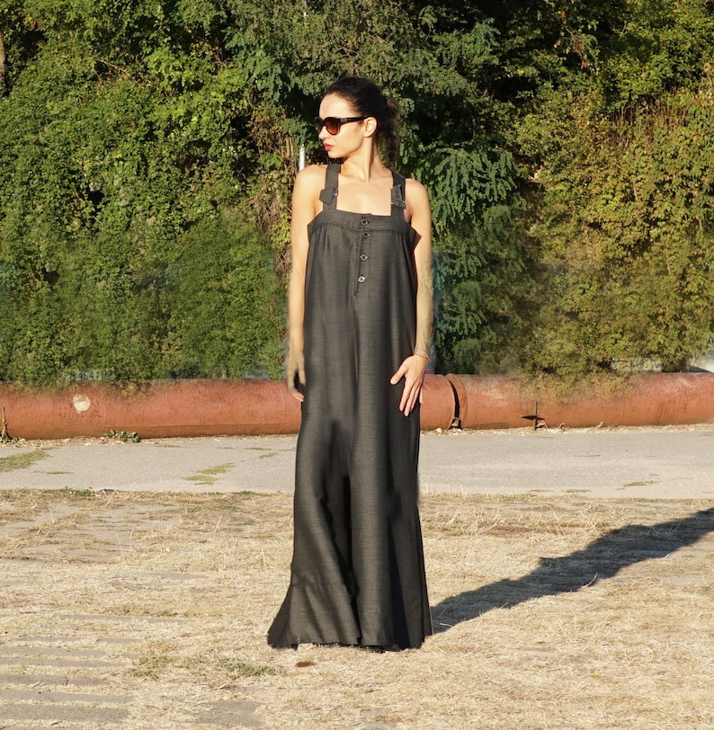 overall palazzo pants