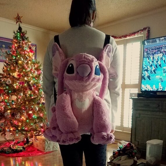 stitch plush backpack