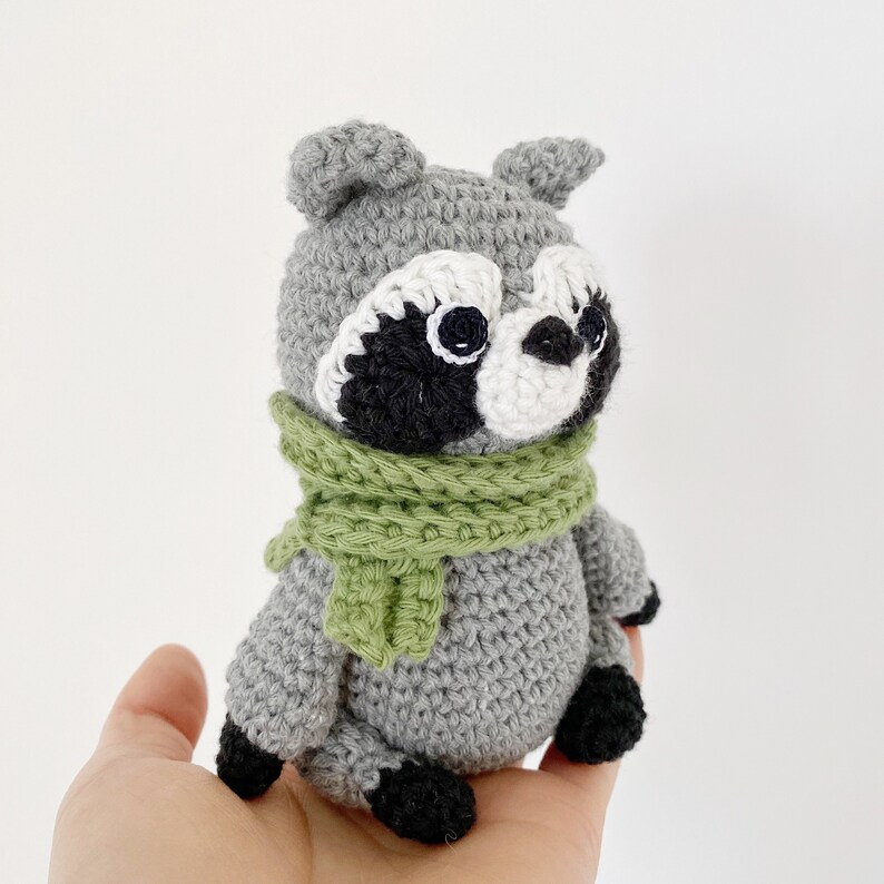 RACCOON crochet crochet raccoon amigurumi raccoon raccoon | Etsy