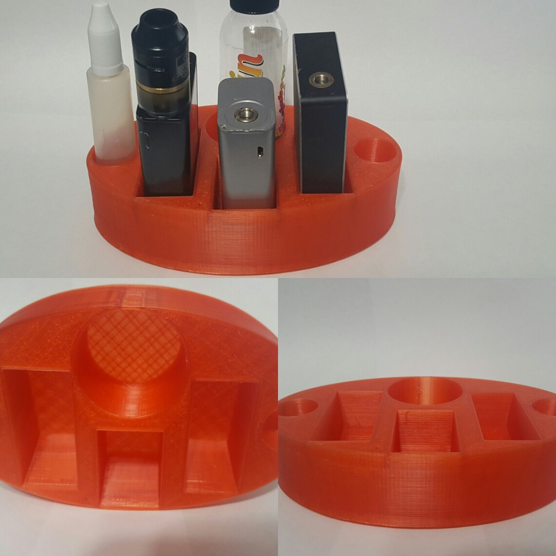 Custom 3d printed Vape Box Mod and E-Cig desk stand with | Etsy