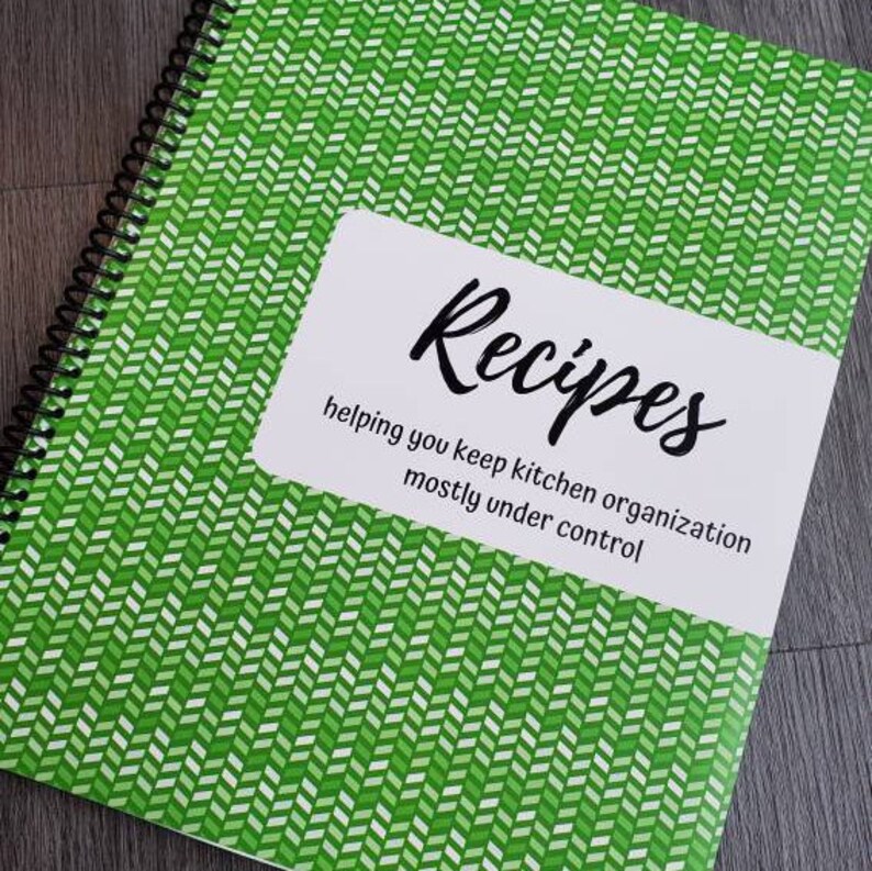 Recipe book keepsake recipes book for recipes Etsy