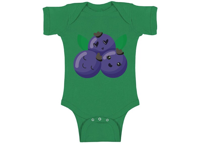 Blueberry Baby Clothes. Blueberry Baby Bodysuit Short Sleeve. Etsy