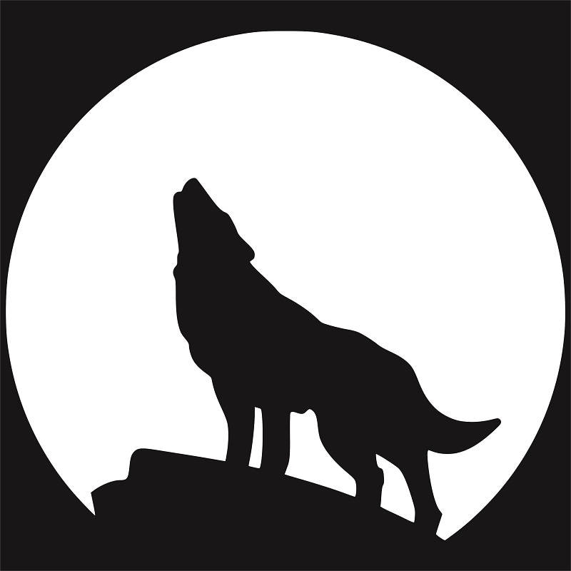 Wolf Howling At The Moon Silhouette Wolf Clip Art Moon Svg Etsy   Il Fullxfull.1267469234 N6p2 