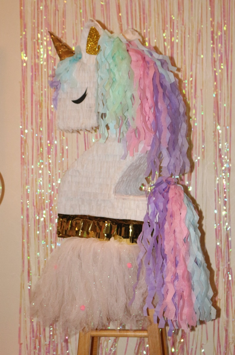 Unicorn Pinata Unicorn Number Pinata Unicorn Party Unicorn | Etsy