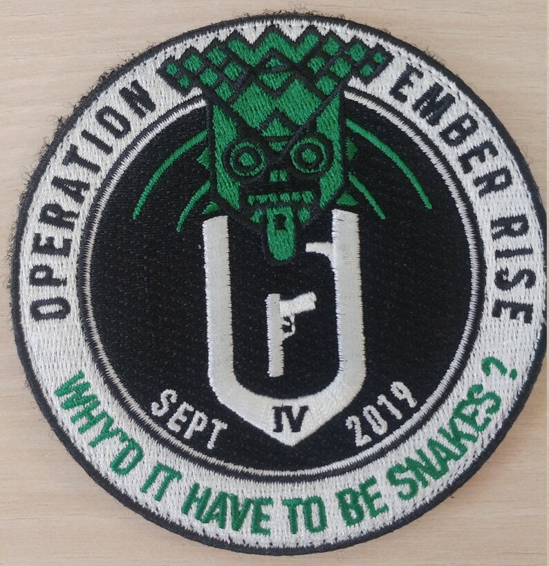 Rainbow Six Siege Developer Season Patches 3.5 inch | Etsy